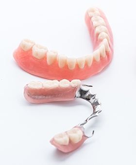 Partial and full dentures